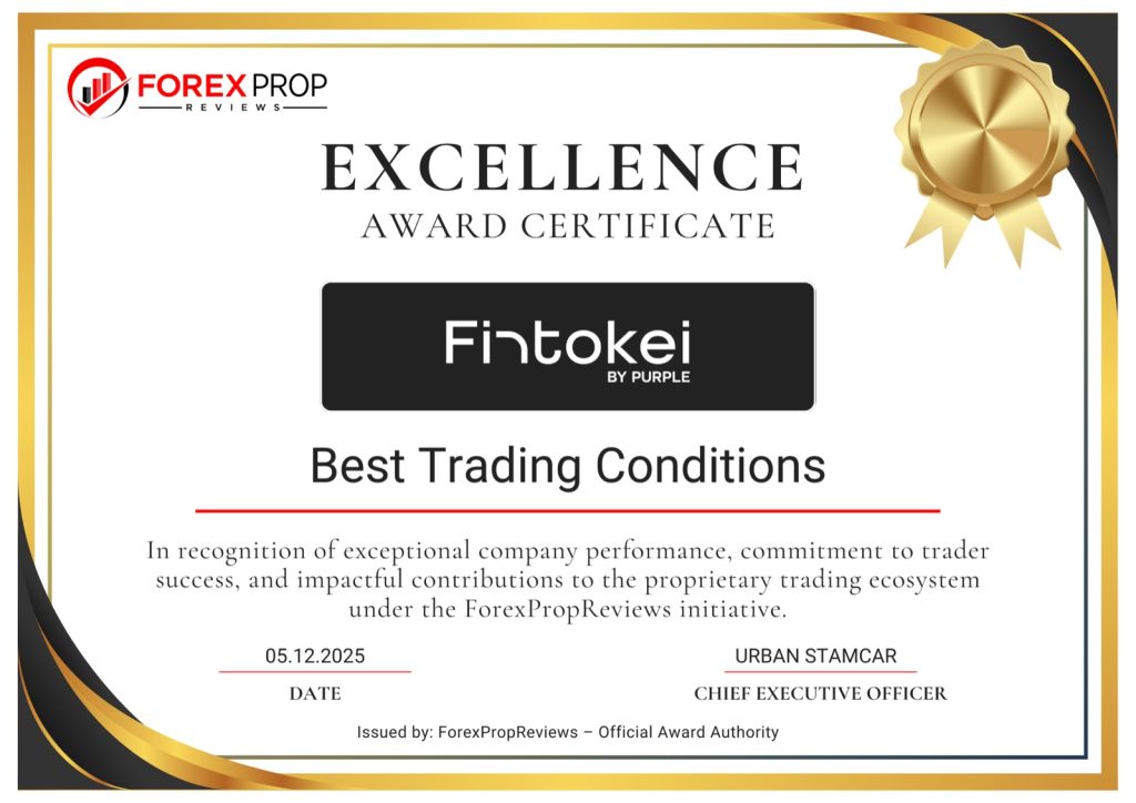 Fintokei Tops Forex Prop Reviews Annual Awards for Trading Conditions