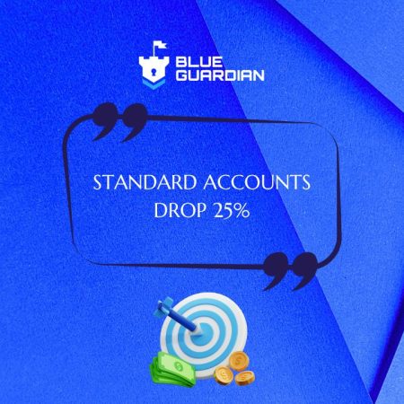 Blue Guardian Offers 25% Off Standard Accounts